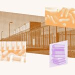 Collage of images related to Prisoners' Rights